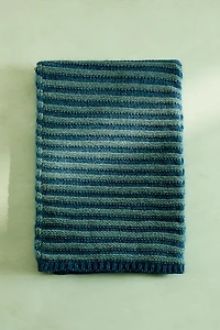 CHILDREN'S STRIPED CHENILLE BLANKET