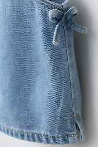 BOW DENIM TOP