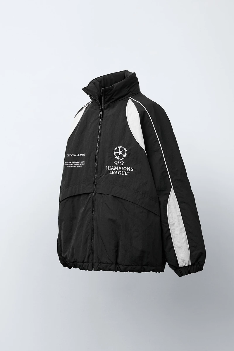 UEFA CHAMPIONS LEAGUE ® WATER REPELLENT JACKET WITH HOODIE