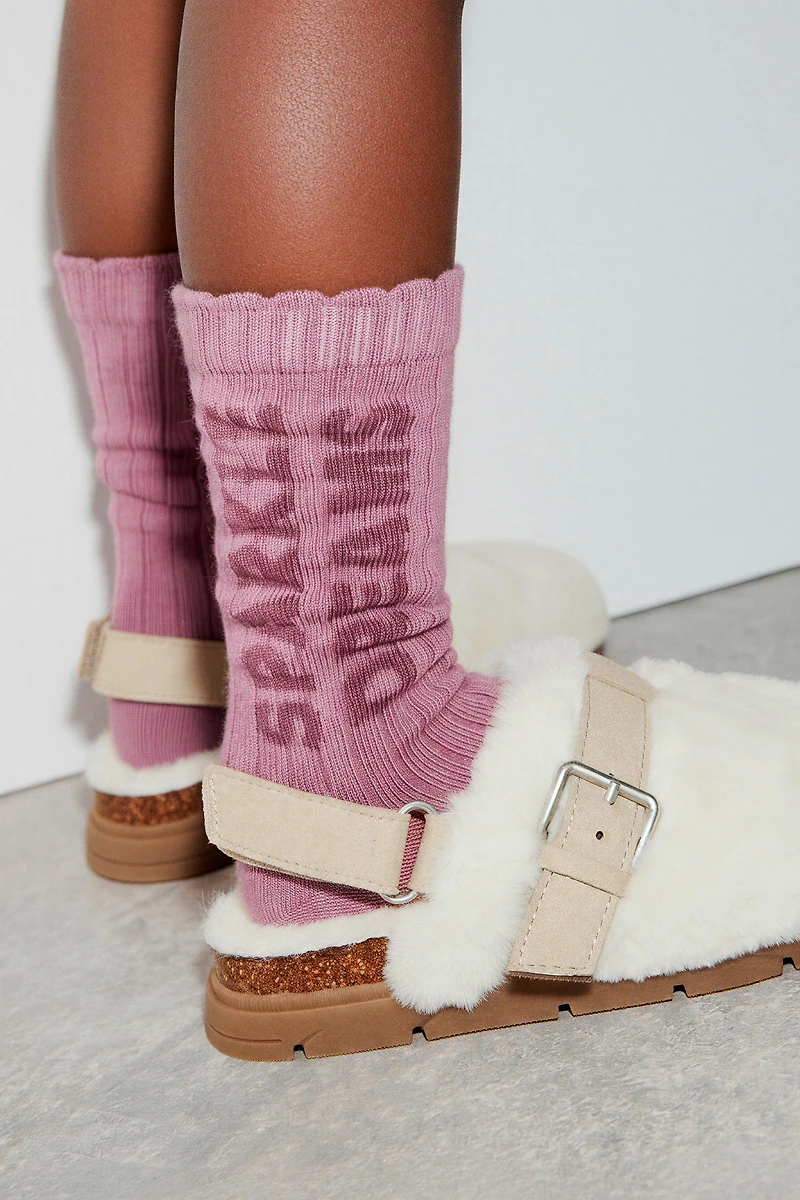 TWO-PACK OF BUNNY LONG SOCKS