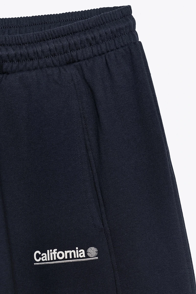 TEXT JOGGER PANTS