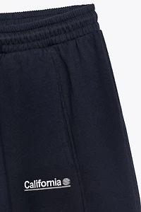 TEXT JOGGER PANTS