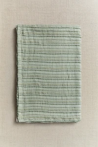 PLAID GAZE DE COTON