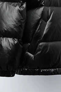 DOUDOUNE 50 % PLUME ET DUVET À CAPUCHE DÉPERLANTE