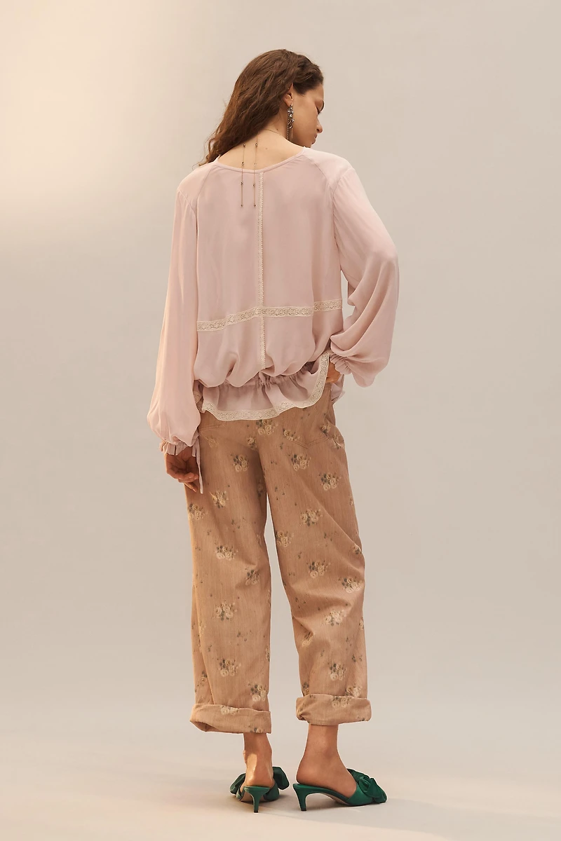 LIMITED EDITION LACE RUFFLE SHIRT