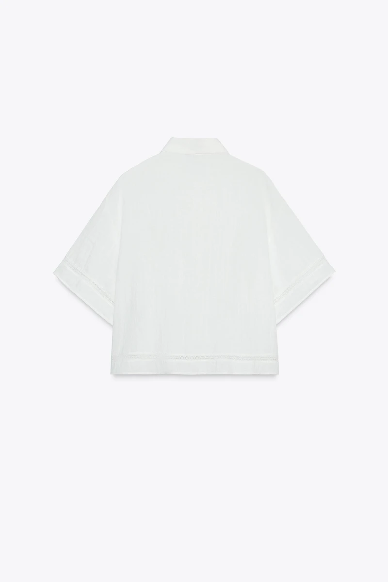 CHEMISE COURTE OURLETS