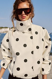 POLKA DOT BOMBER JACKET