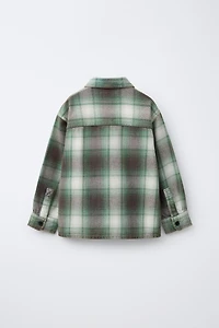 PLAID OVERSHIRT