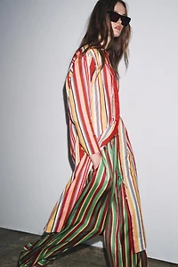 ROBE CHEMISE RAYURES ZW COLLECTION