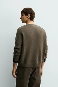 REGULAR FIT WOOL BLEND JUMPER