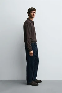 BASIC STRUCTURED POLO SHIRT