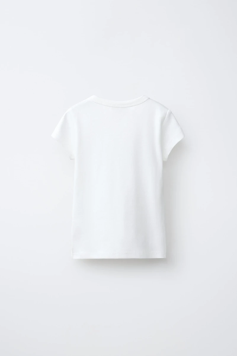 BILLIARD BALL PRINT T-SHIRT