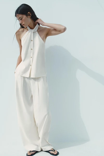 HALTER VEST TOP
