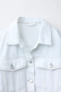 CROPPED DENIM JACKET