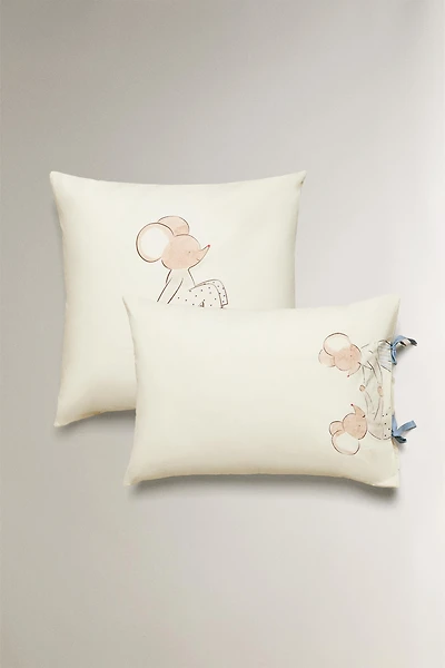 KIDS' MOUSE PILLOWCASE