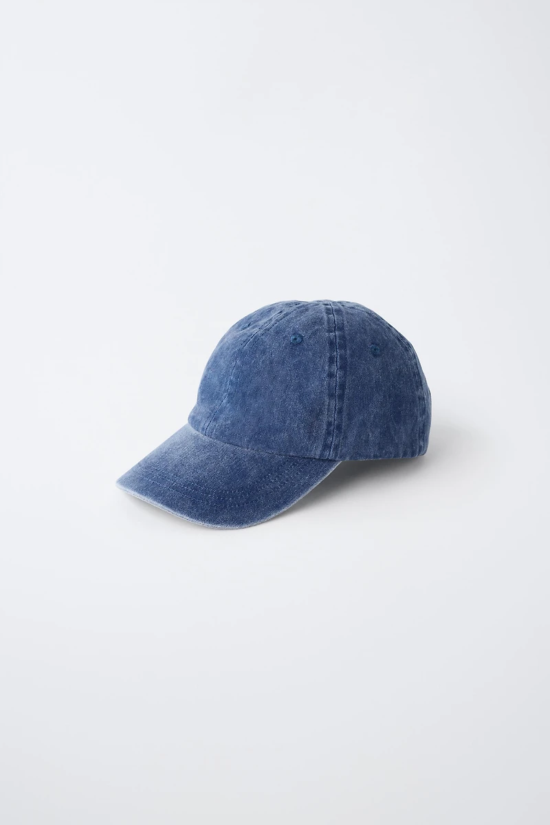 CASQUETTE EFFET DÉLAVÉ