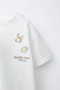 EMBROIDERED T-SHIRT