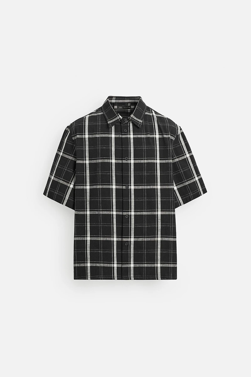 CHEMISE RELAXED FIT À CARREAUX