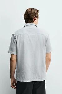 CHEMISE REGULAR FIT STRUCTURÉE