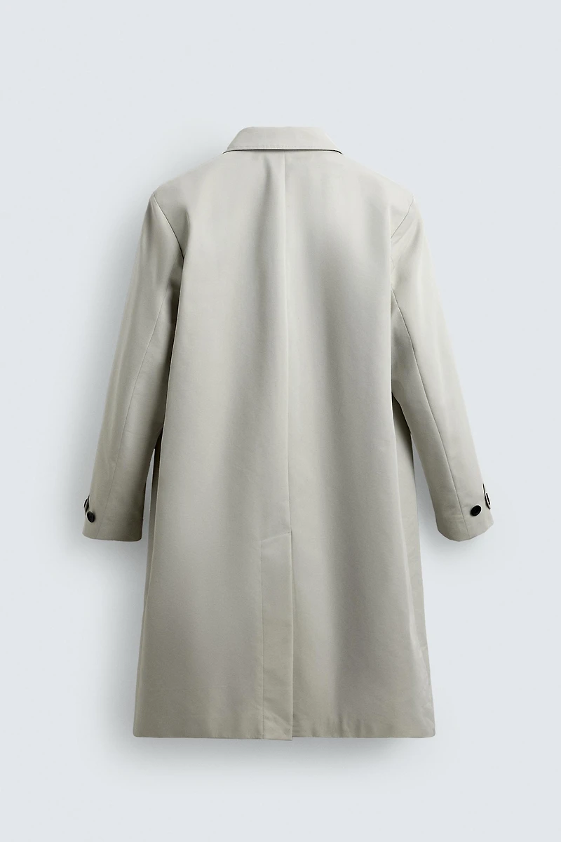 TRENCH TECHNIQUE COUPE DÉCONTRACTÉE