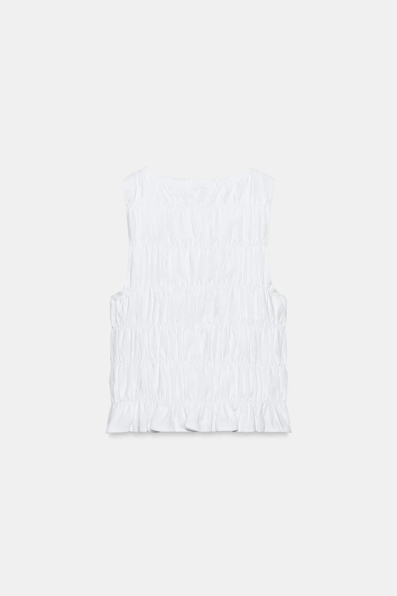 RUCHED TOP