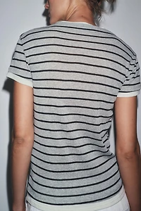 DOUBLE STRIPE T-SHIRT