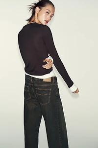 DOUBLE CONTRAST T-SHIRT