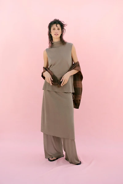 FINE KNIT SARONG PANTS