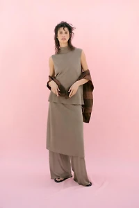 FINE KNIT SARONG PANTS