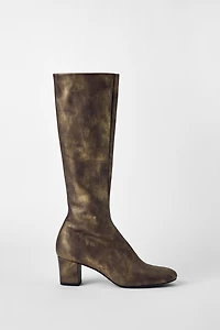LEATHER HEELED BOOTS KATE MOSS X ZARA