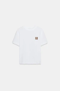 SHORT SLEEVE T-SHIRT WITH LABEL
