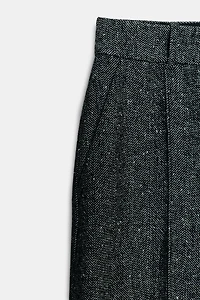 ZW COLLECTION STRAIGHT LEG WOOL PANTS