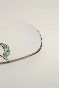 LEMON GLASS SIDE PLATE