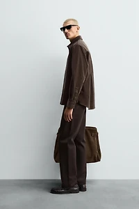 RELAXED FIT CORDUROY SHIRT