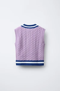 GILET EN MAILLE CHAMPION ® X ZARA