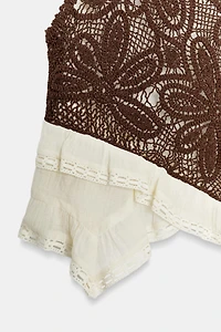 TOP BIMATIÈRE CROCHET