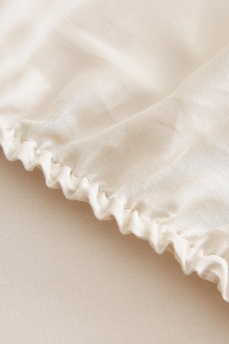 SATEEN FITTED SHEET | 11.8" THICK (300 THREAD COUNT)