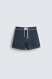 DRAWSTRING SWIMSUIT