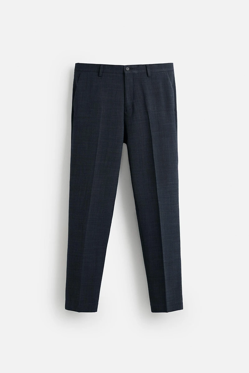 PANTALON DE COSTUME STRUCTUR