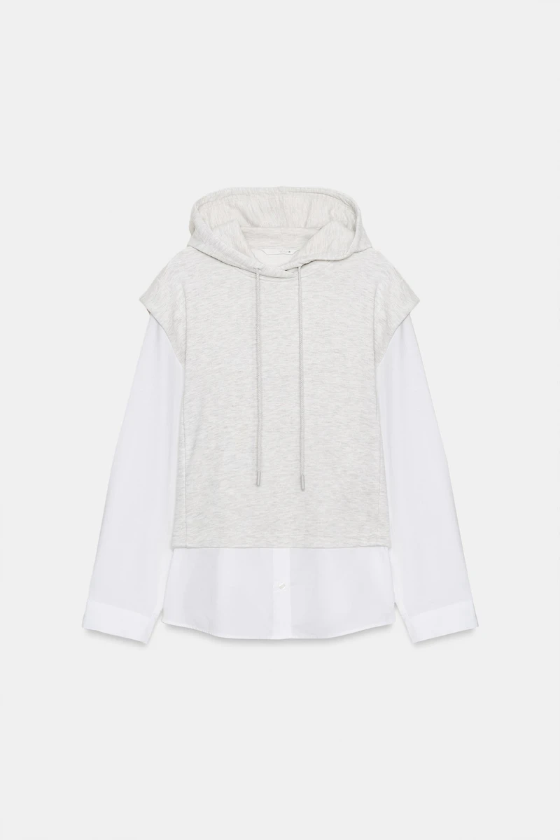 HOODED SWEATSHIRT SHIRT