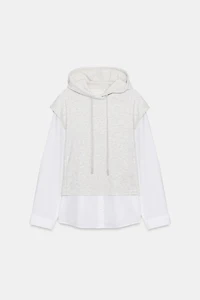 HOODED SWEATSHIRT SHIRT