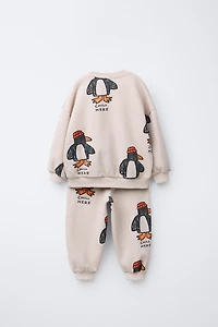 ENSEMBLE JOGGING PINGOUINS