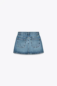 MINI-JUPE EN JEAN TRF