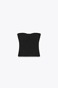 POLYAMIDE BANDEAU TOP