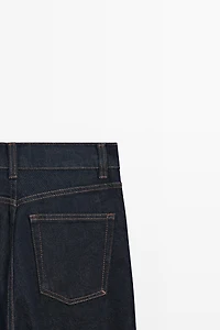 High-waist skinny flare jeans