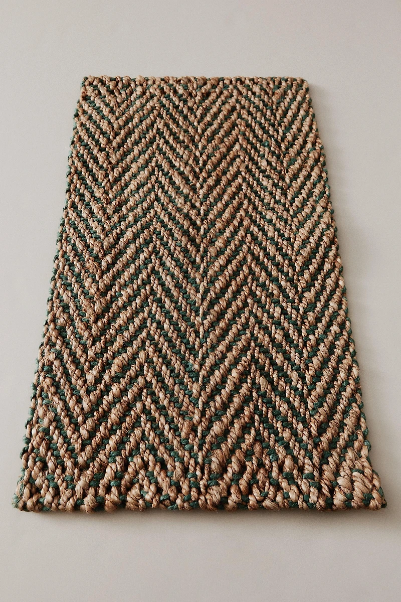 HERRINGBONE JUTE DOORMAT