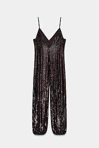 ZW COLLECTION LIMITED EDITION SEQUIN BALLOON JUMPSUIT