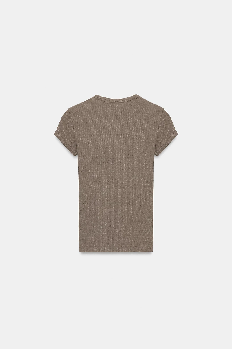 RUSTIC LINEN T-SHIRT