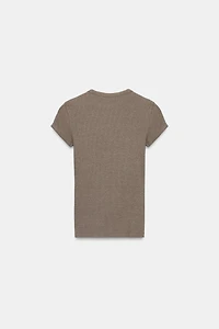 RUSTIC LINEN T-SHIRT
