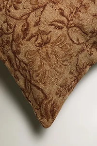 HOUSSE DE COUSSIN FLEURS